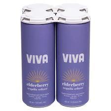 Viva Elderberry Tequila Seltzer 4pk